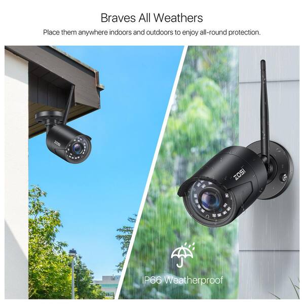 zosi 4 channel 1tb security camera