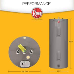 Performance 40 Gal. Medium 6 Year 4500/4500-Watt Elements Electric Tank Water Heater