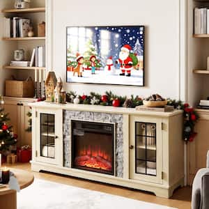Classic Flame Rossville 54 in. Media Console Electric Fireplace TV
