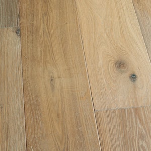 Belmont French Oak 3/8 in. T x 6.5 in. W Water Resistant Wirebrushed Engineered Hardwood Flooring (23.6 sq. ft./case)