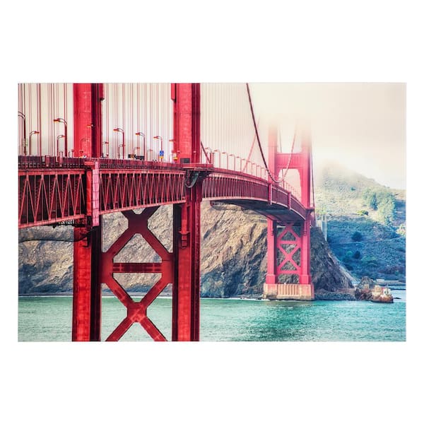 Yosemite Home Decor Golden Unframed Color Architecture Photography Wall Art 32 in. x 47 in.