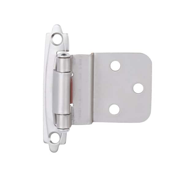 In Inset Cabinet Hinge 1 Pair, Kitchen Cabinets Hinges Home Depot