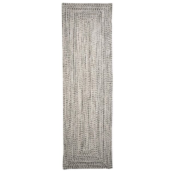 Home Decorators Collection Wesley Silver Shimmer Doormat 2 ft. x 6 ft. Tweed Indoor/Outdoor Area Rug