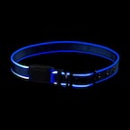 NiteDog - XL - Blue/Blue Rechargeable LED Collar