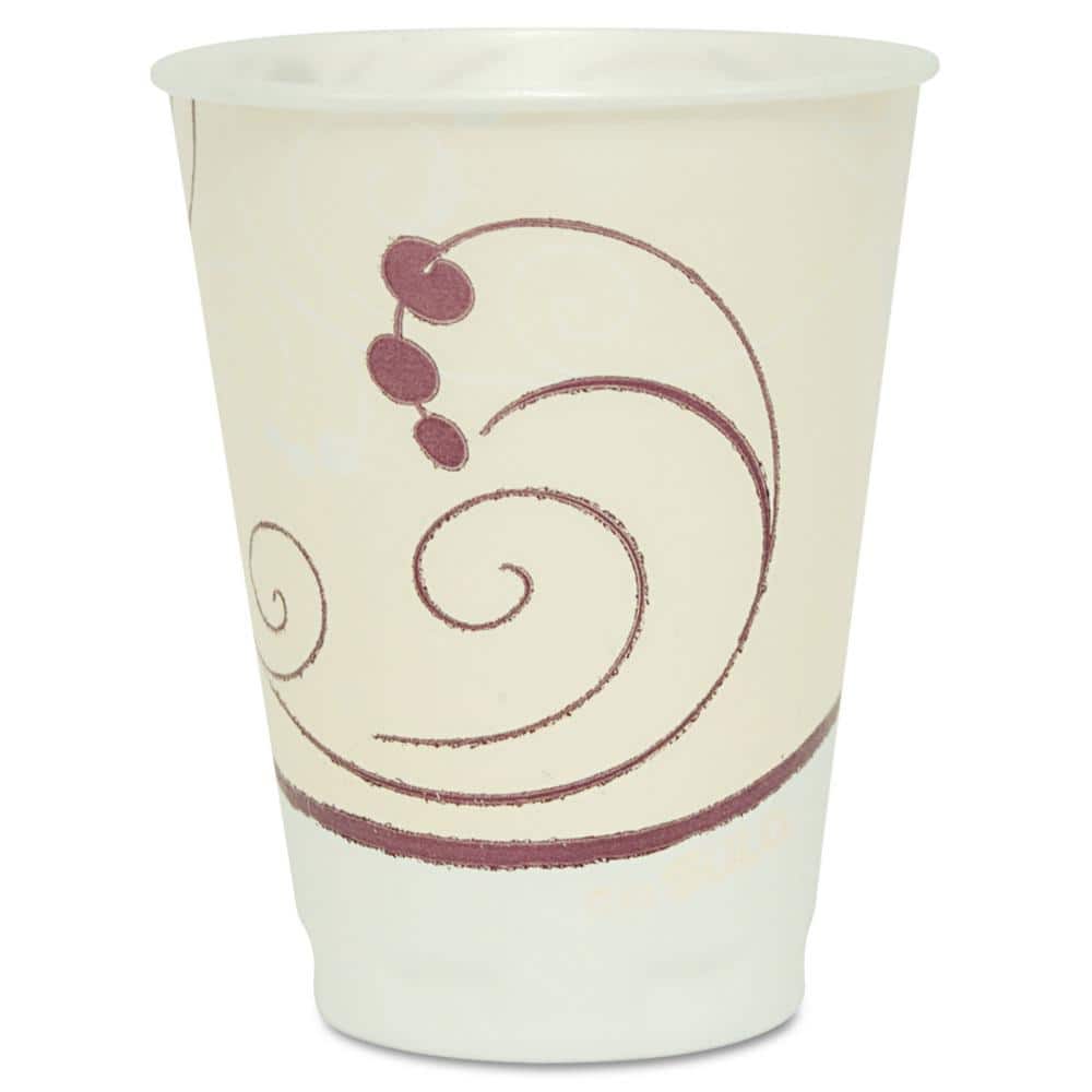 Dixie To Go Printed Paper Insulated Cups With Lids, 12 oz, 66 ct