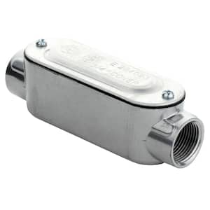 3/4 in. Rigid Metal Conduit (RMC) Threaded Conduit Body with Stamped Cover (Type C)