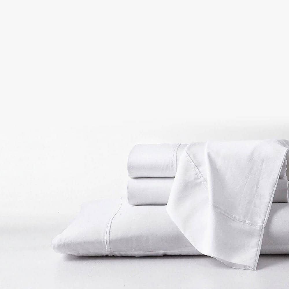 GHOSTBED 6Piece White Luxury Supima Cotton and Plantbased TENCEL