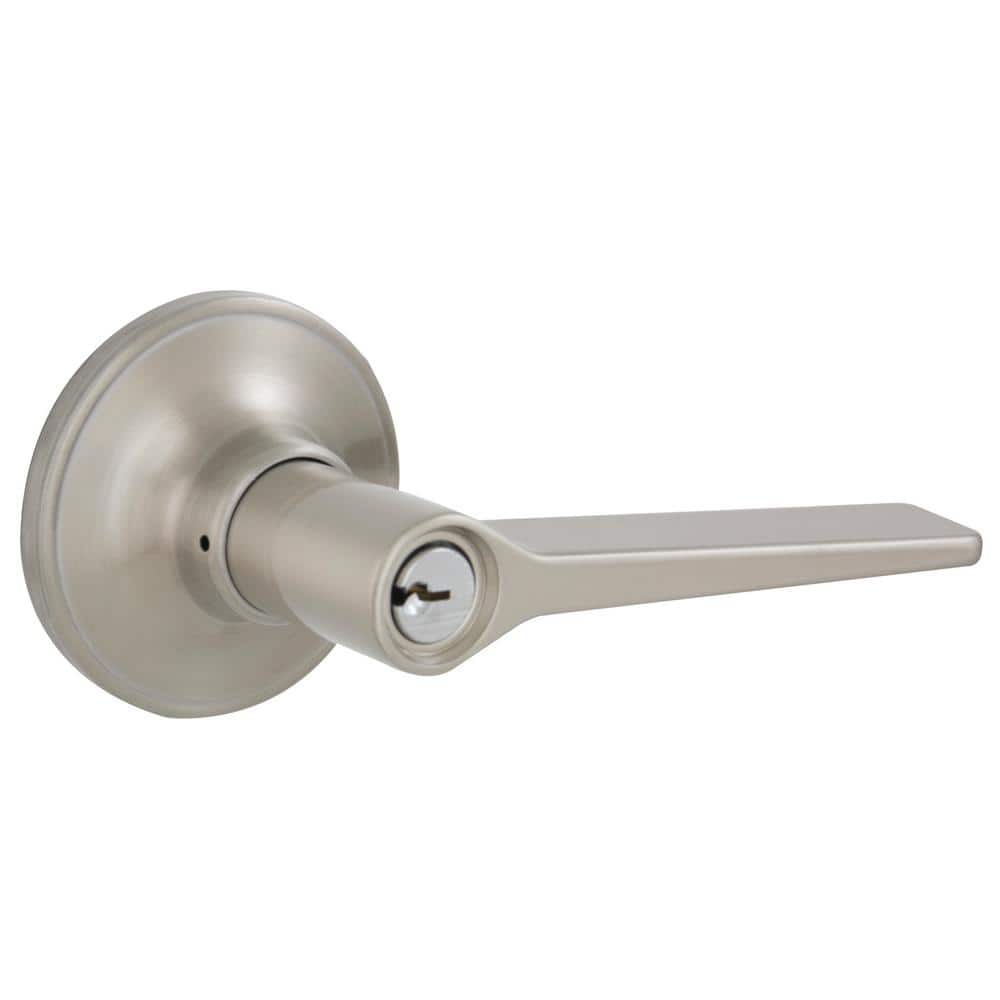 Vining Satin Nickel Keyed Entry Door Handle price history on PriceWatchPro