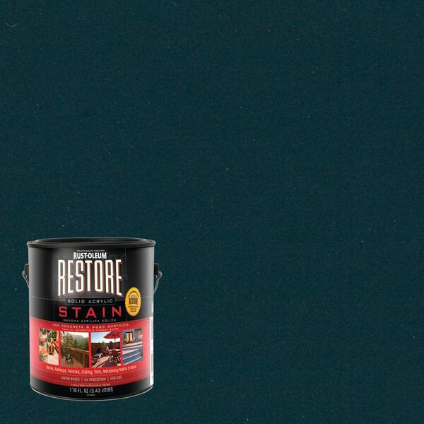 Rust-Oleum Restore 1 gal. Solid Acrylic Water Based Charleston Exterior Stain