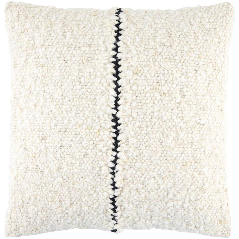 Galey Alix LaRocco Modern Accent Pillow, 20 in. L x 20 in. W, Black/Beige price history on PriceWatchPro