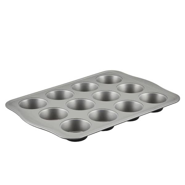 Unbranded Bake with Mickey 12 Cup Steel Muffin Pan
