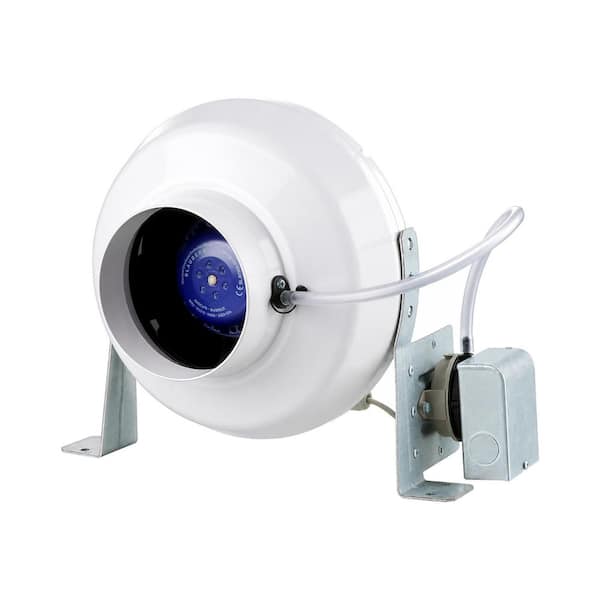 VENTS-US 4 in. 170 CFM Dryer Booster Fan with Automatic Pressure Switch