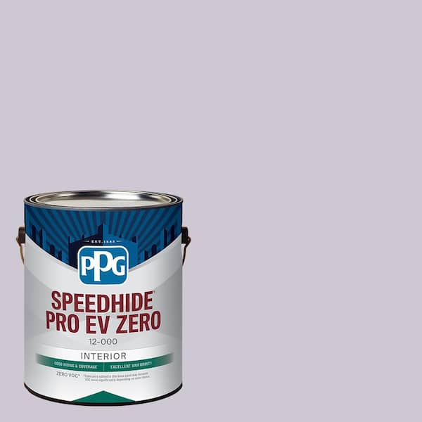PPG Speedhide Pro EV Zero 1 gal. PPG1174-3 Silver Chalice Semi-Gloss Interior Paint