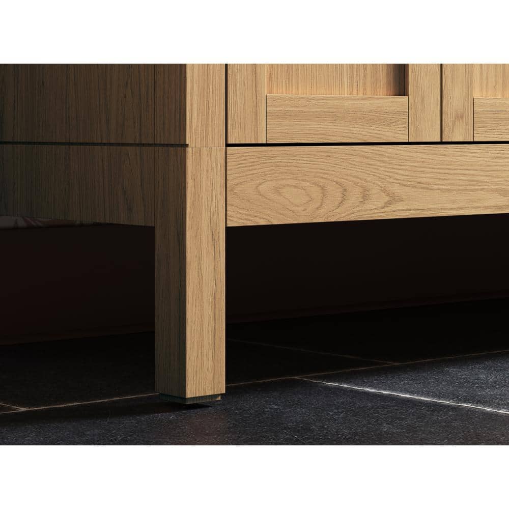 Hadron 30" Mahogany Bathroom Vanity with Quartz Top