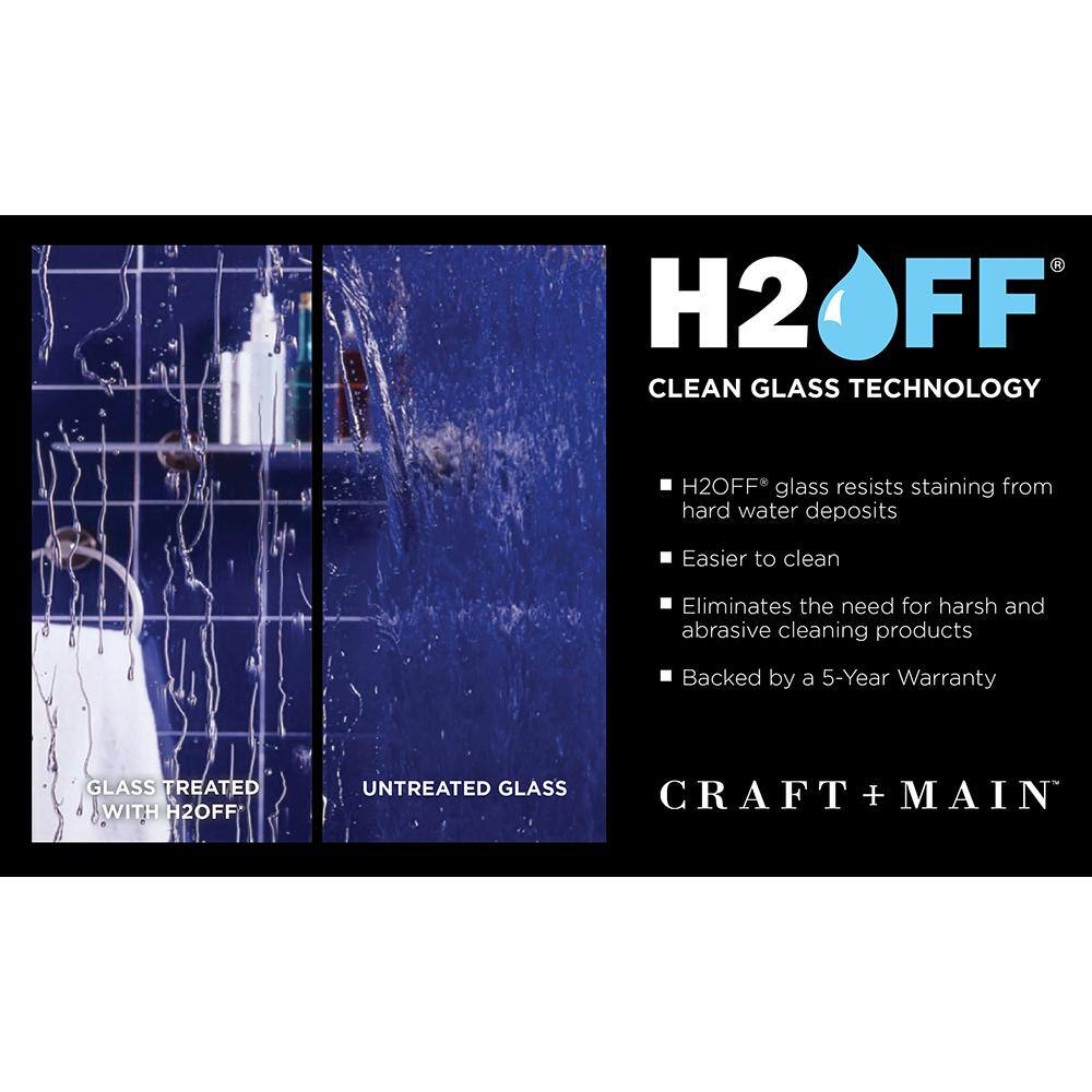 48" x 76" Silver Aluminum Frameless Sliding Shower Door