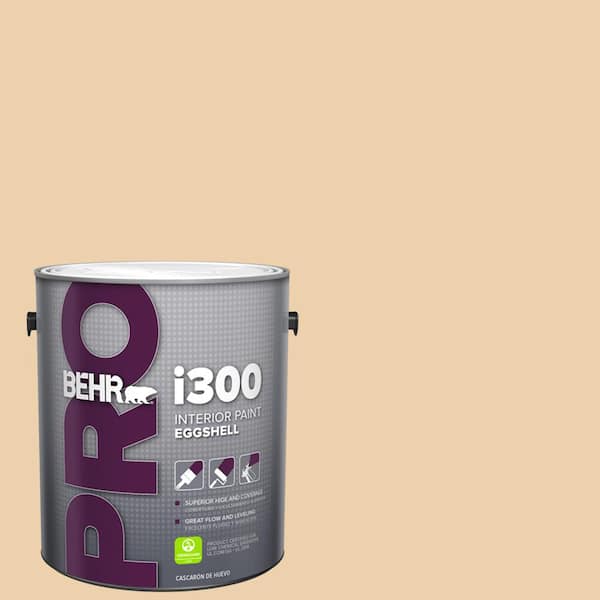 BEHR PRO 1 gal. #MQ3-43 Ceramic Beige Eggshell Interior Paint
