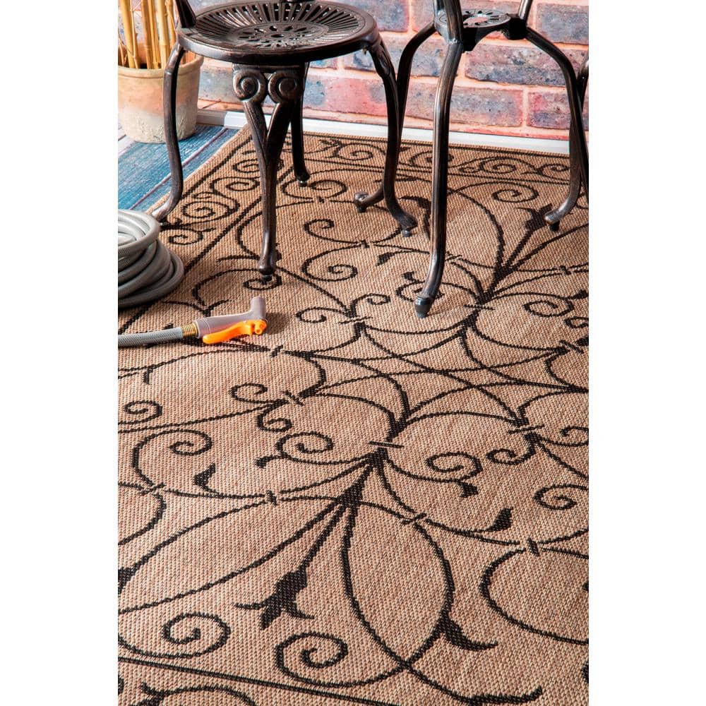 Kathleen Brown Rectangular Synthetic Indoor/Outdoor Area Rug
