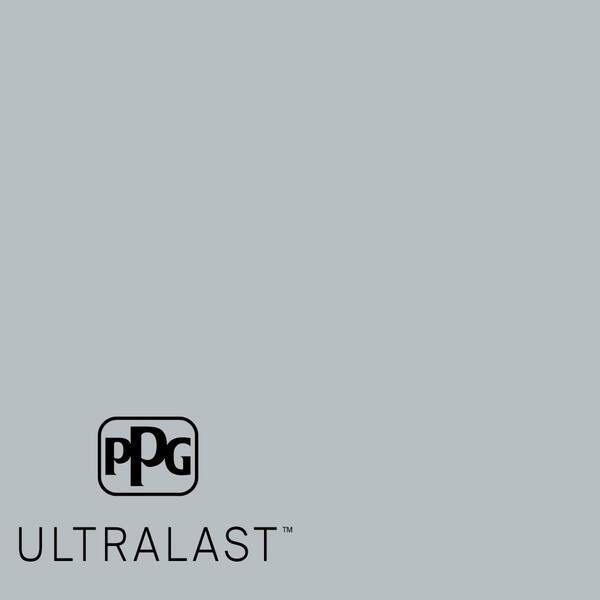 PPG UltraLast 1 qt. PPG1012-4 Gray Frost Matte Interior Paint and Primer