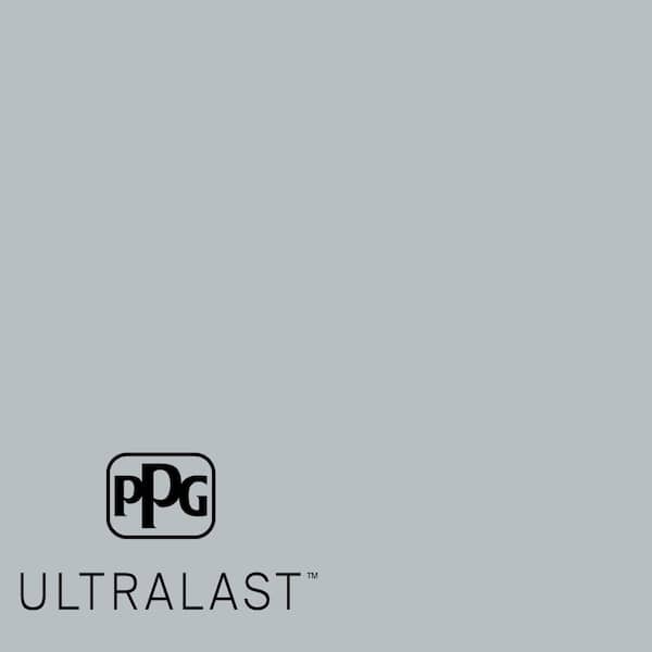PPG UltraLast 5 gal. #PPG1012-4 Gray Frost Eggshell Interior Paint and Primer