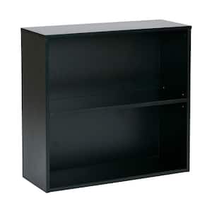 Prado Black Open Bookcase