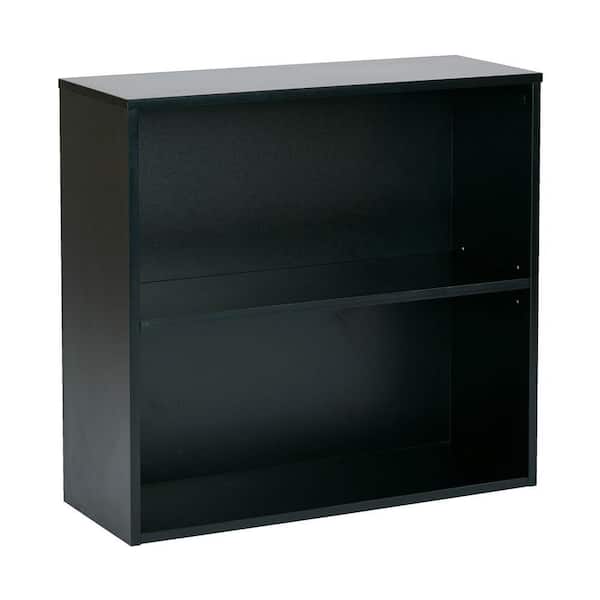 Office Star Products Prado Black Open Bookcase
