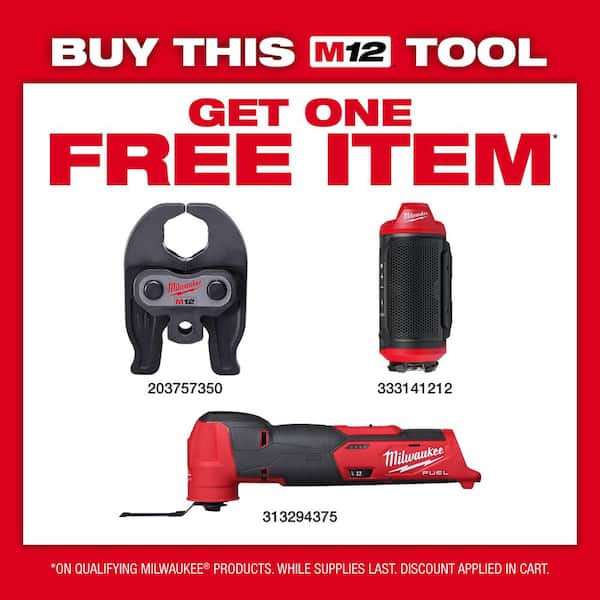 M12 12-Volt Lithium-Ion FORCE Logic Press Tool Kit with ONE-KEY and M12 Compact Band Saw