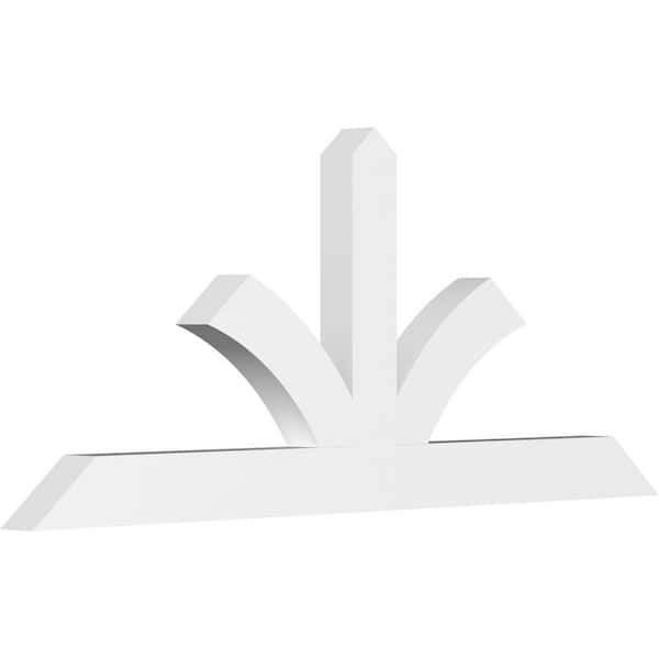 Ekena Millwork Richland 84 in. W x 35 in. H x 4 in. D Signature Polyurethane Bracket