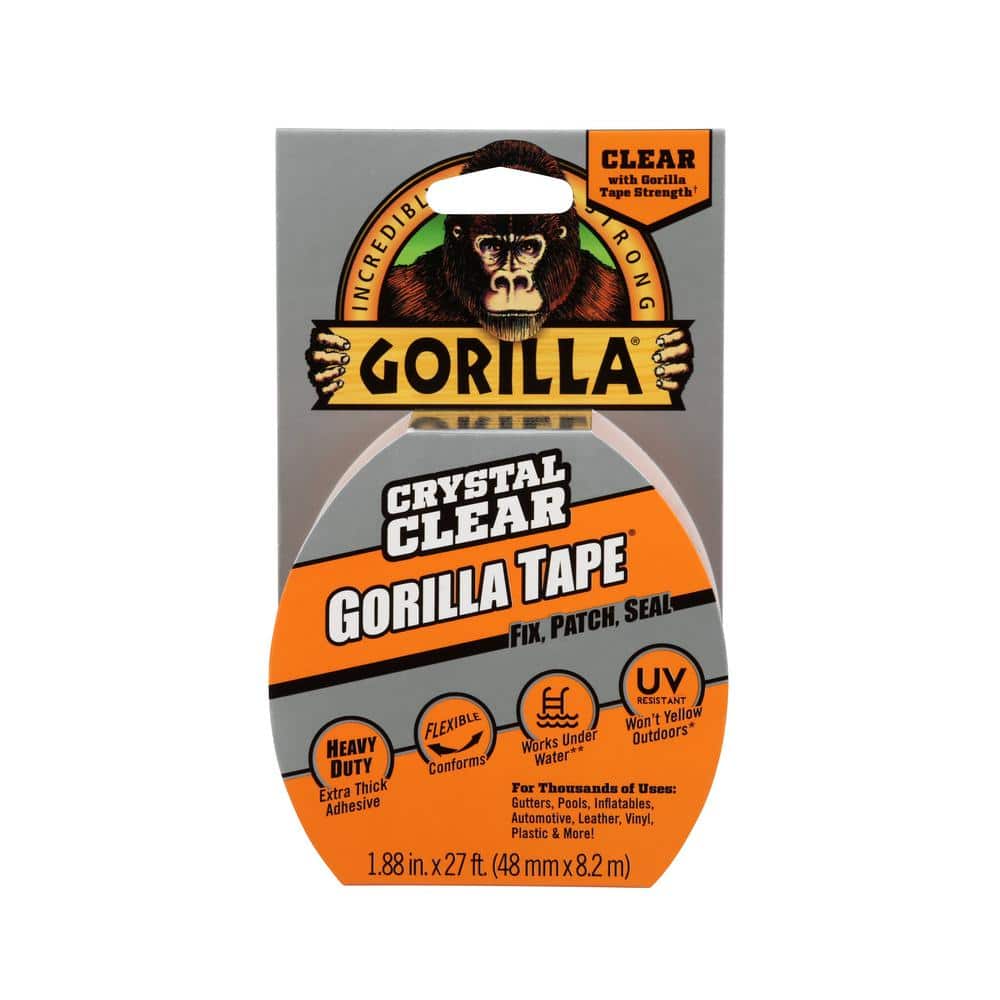 Reviews for Gorilla 9yd Crystal Clear Tape | Pg 1 - The Home Depot