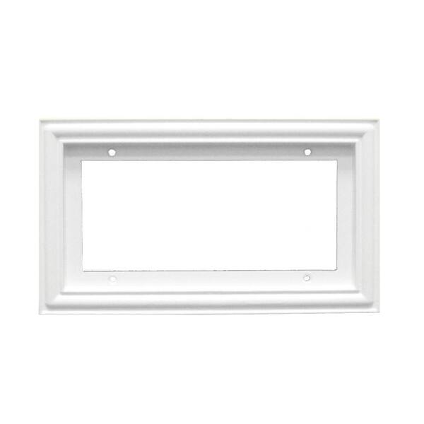 Unbranded 2 in. x 4 in. White Standard Frame Number 4