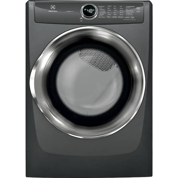 Electrolux 8.0 cu. ft. Front Load Perfect Steam Electric Dryer with LuxCare Dry and Instant Refresh in Titanium