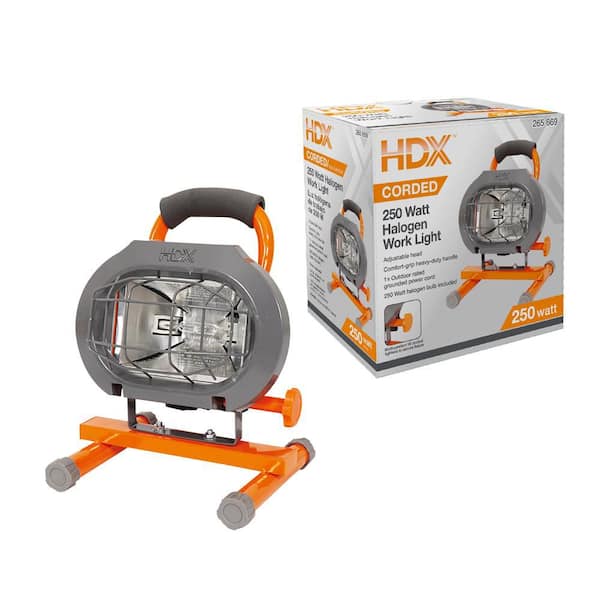 250-Watt Portable Halogen Work Light