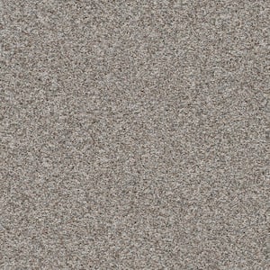 Modern Mosaic I-Zagar Gray-45 oz. SD Polyester Texture Installed Carpet