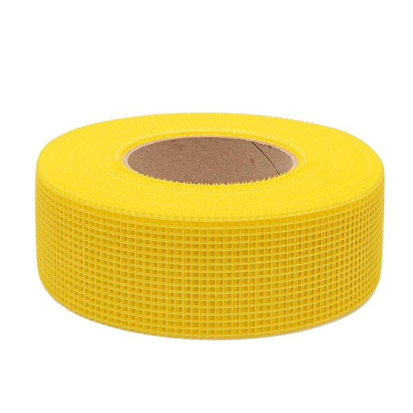 PVC protective tape 50 mm x 33m adhesive tape grooved yellow