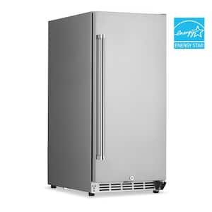 15 in. 3.2 cu. ft. Commercial Built-in Beverage Refrigerator in Stainless Steel