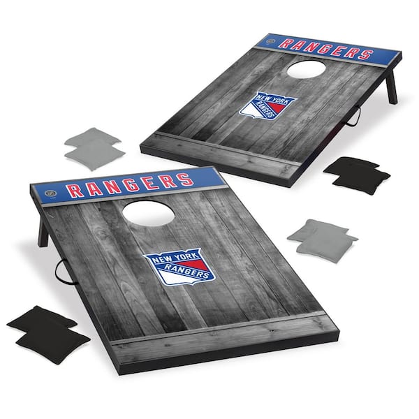Wild Sports New York Rangers 24 in. W x 36 in. L Cornhole Bag Toss