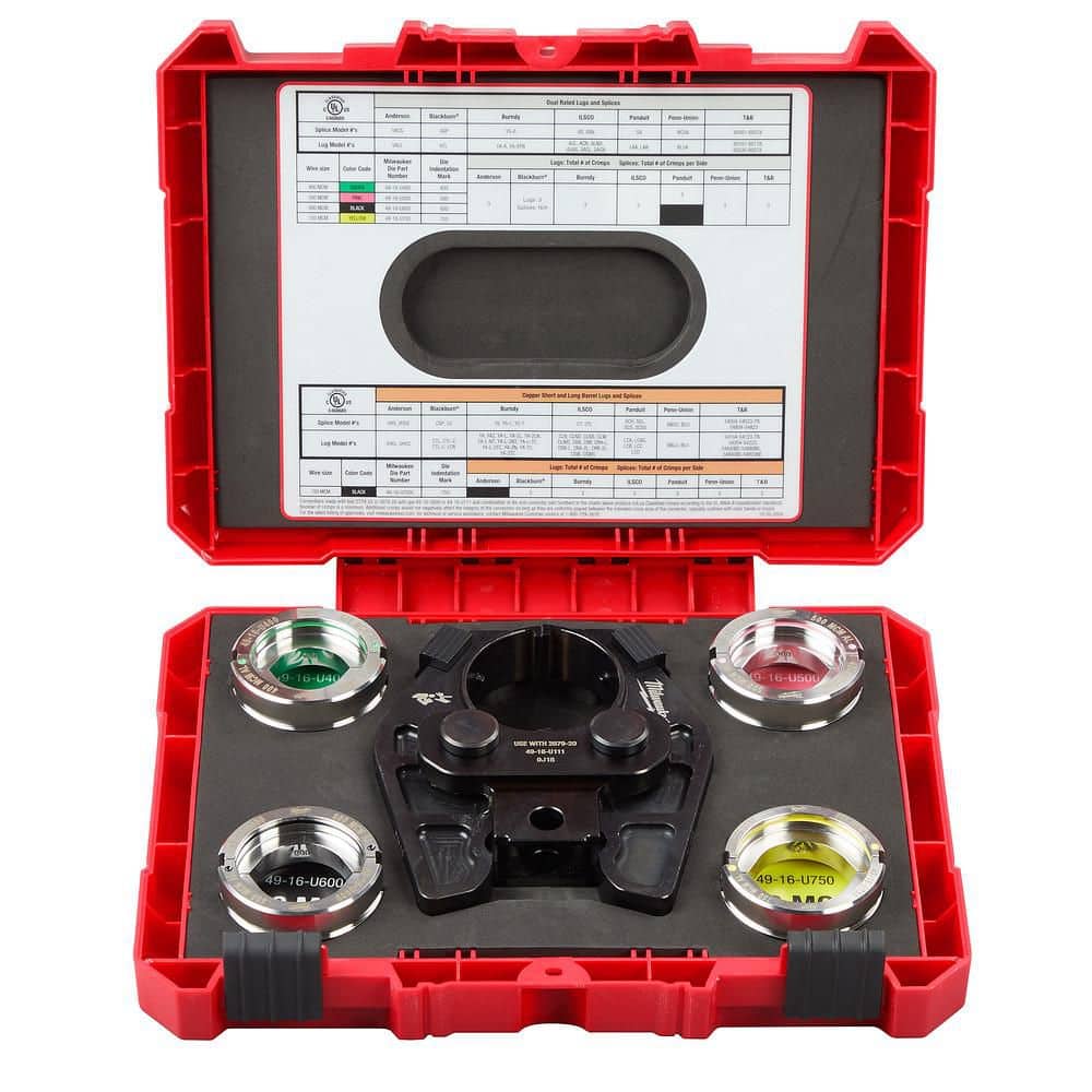 750 MCM Cu/Al Crimping Jaw with 400-750 MCM Al 6-Ton U Style Dies price history on PriceWatchPro
