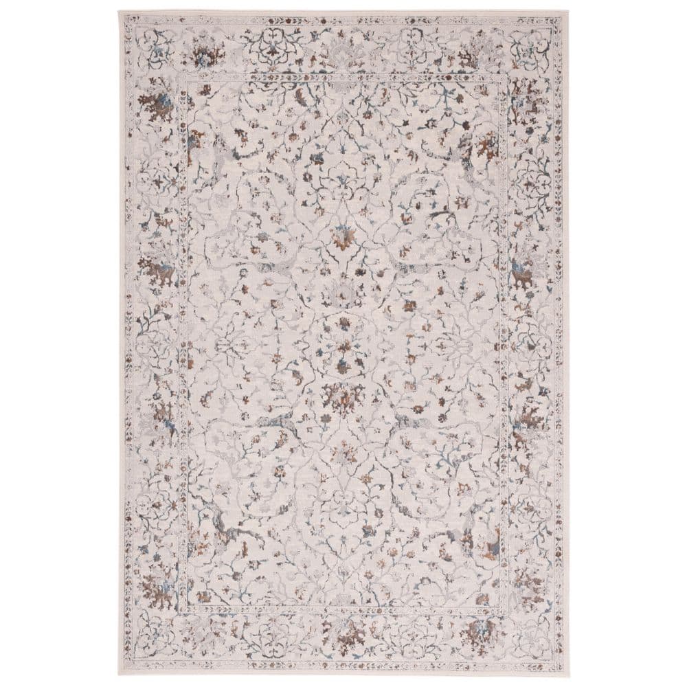 Noble 8 ft. x 10 ft. Multi/Beige Oriental Distressed Area Rug price history on PriceWatchPro