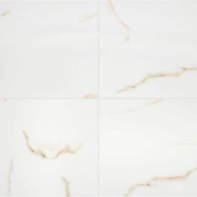 Marble Look 24x24 Tile Flooring The Home Depot