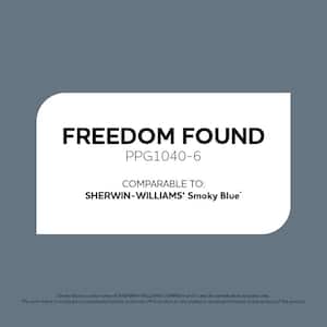 Freedom Found PPG1040-6 Paint - Comparable to SHERWIN WILLIAMS' Smoky Blue