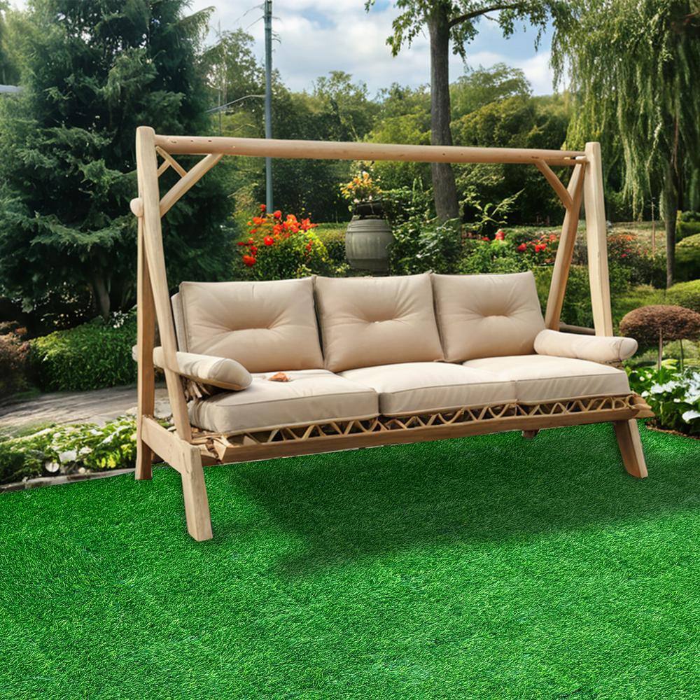 Grass Green Interlocking Artificial Turf Tiles for Indoor Outdoor Use