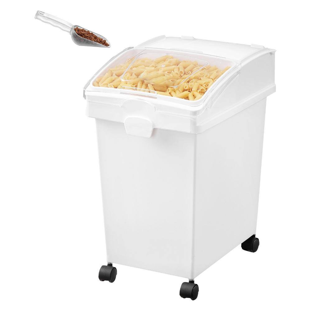 6.6 Gallon Rice and Pet Food Storage Containers with Wheels, Airtight Lids and Scoops, 3 Pack price history on PriceWatchPro