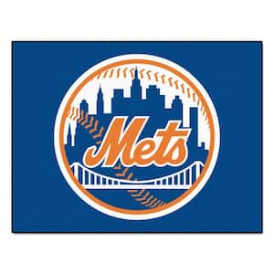 MLB New York Mets Blue 3 ft. x 4 ft. Indoor Area Rug