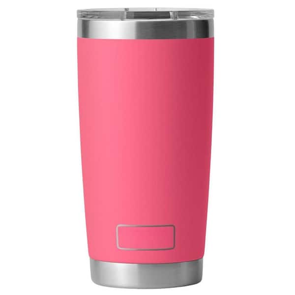 20 oz Stainless Steel Vacuum Insulated Tumbler with Mag Slider Lid in Pink