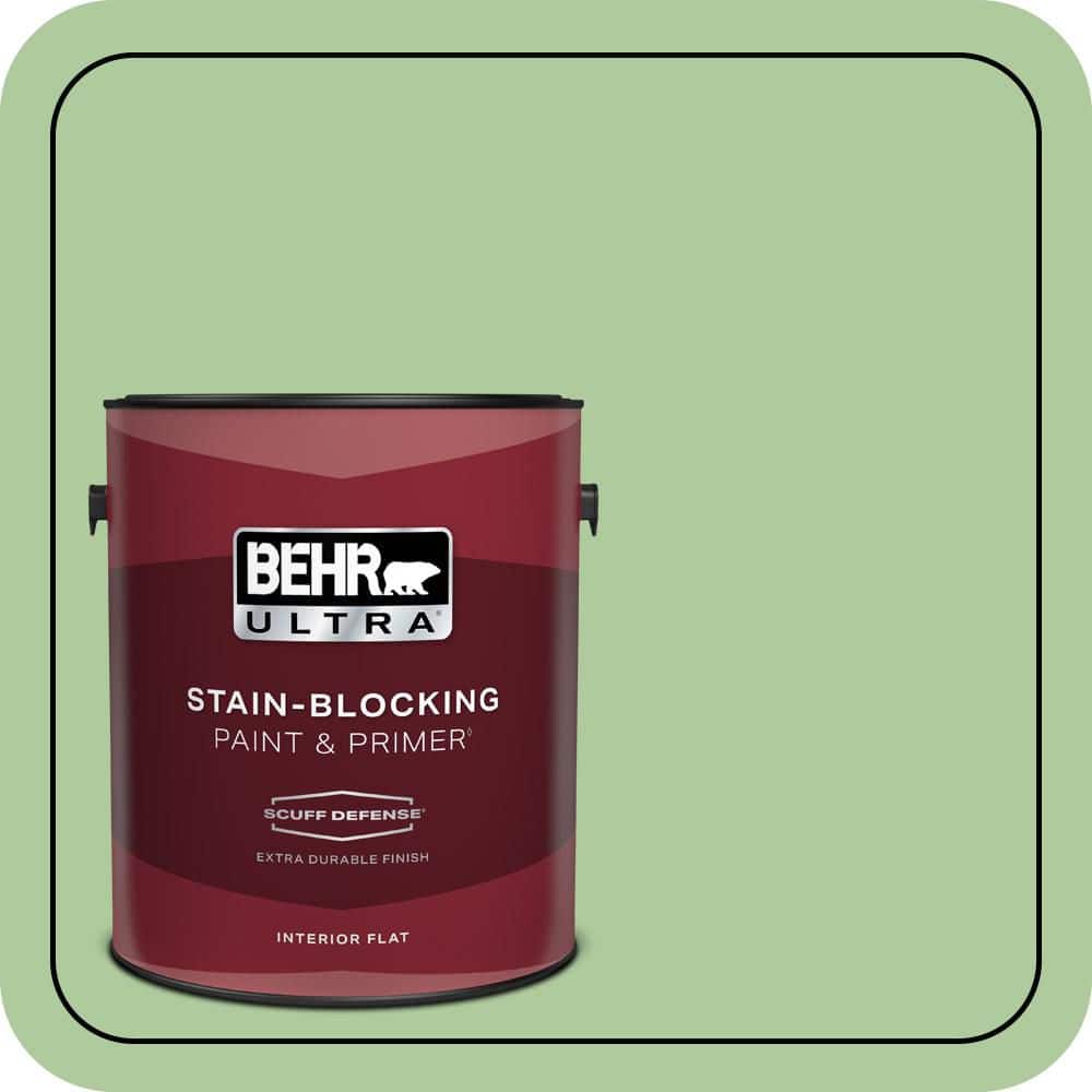 1 gal. #440D-4 Desert Cactus Extra Durable Flat Interior Paint & Primer price history on PriceWatchPro