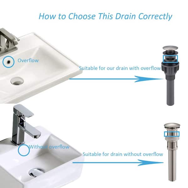 How to Adjust a Bathroom Sink Pop-up Drain (4 Scenarios!)
