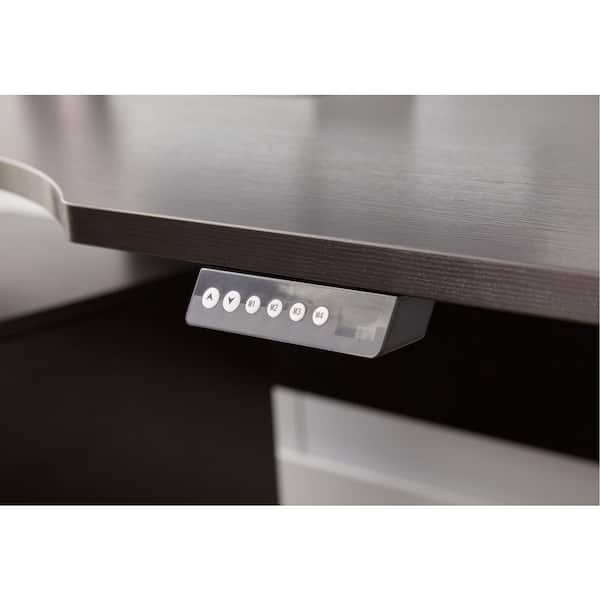 Zinus Molly Smart Adjust Standing Desk Height Adjustable Desktop Workstation 28 x 21 Espresso