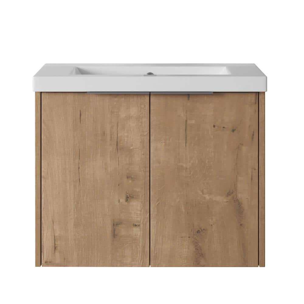 24 in. W x 18 in. D x 19 in. H Sink Wall Mounted Bath Vanity Cabinet with W