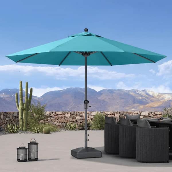 4 foot patio umbrellas 9X12ft Hydraulic Cantilever Patio Umbrellas in 4 Colors