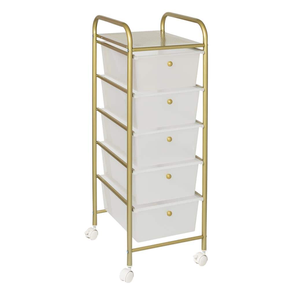 Compact, Undercounter Storage Cart, 3 Drawers