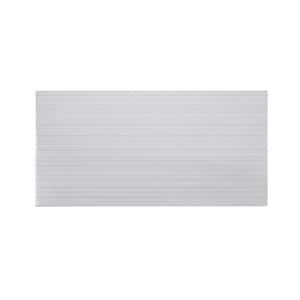 Morning Tide Grey 6 in. x 20 in. Glossy Ceramic Wall Tile (10.76 sq. ft./Case)